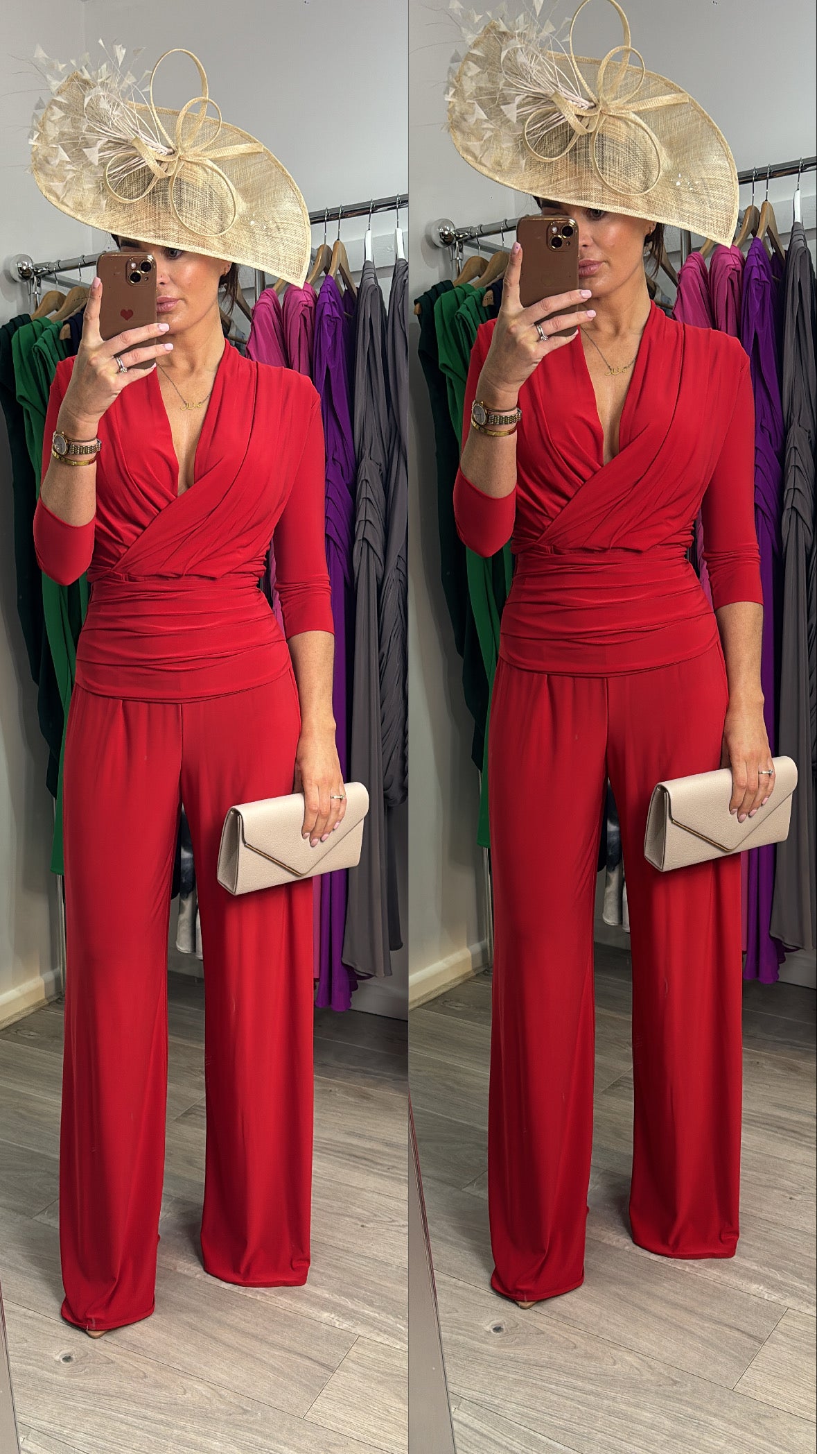 Atom red jumpsuit