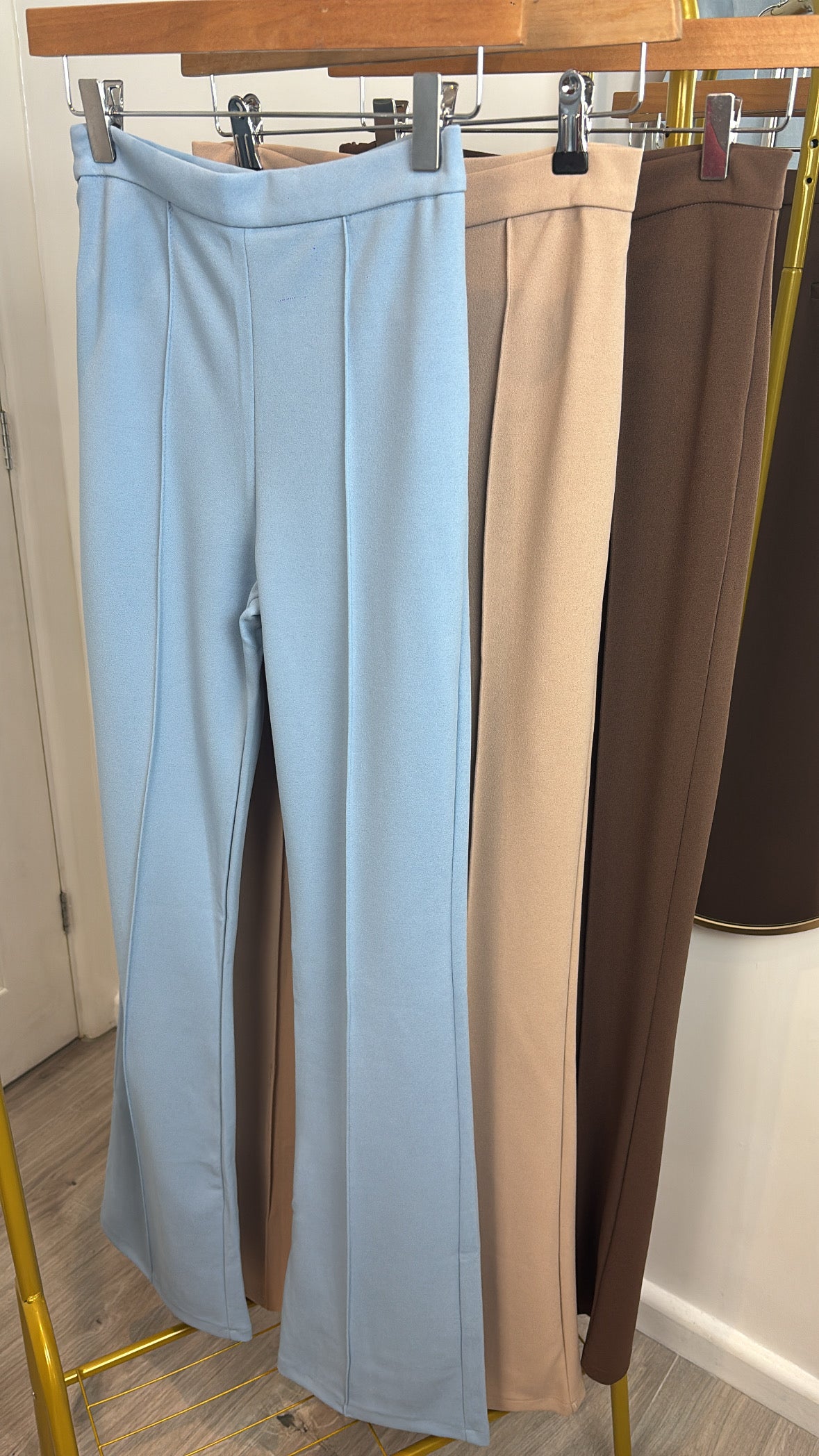Bootleg trousers