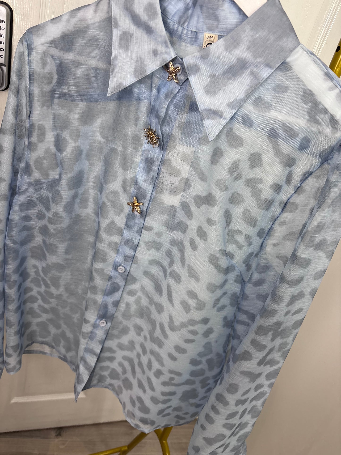 Leopard blouse