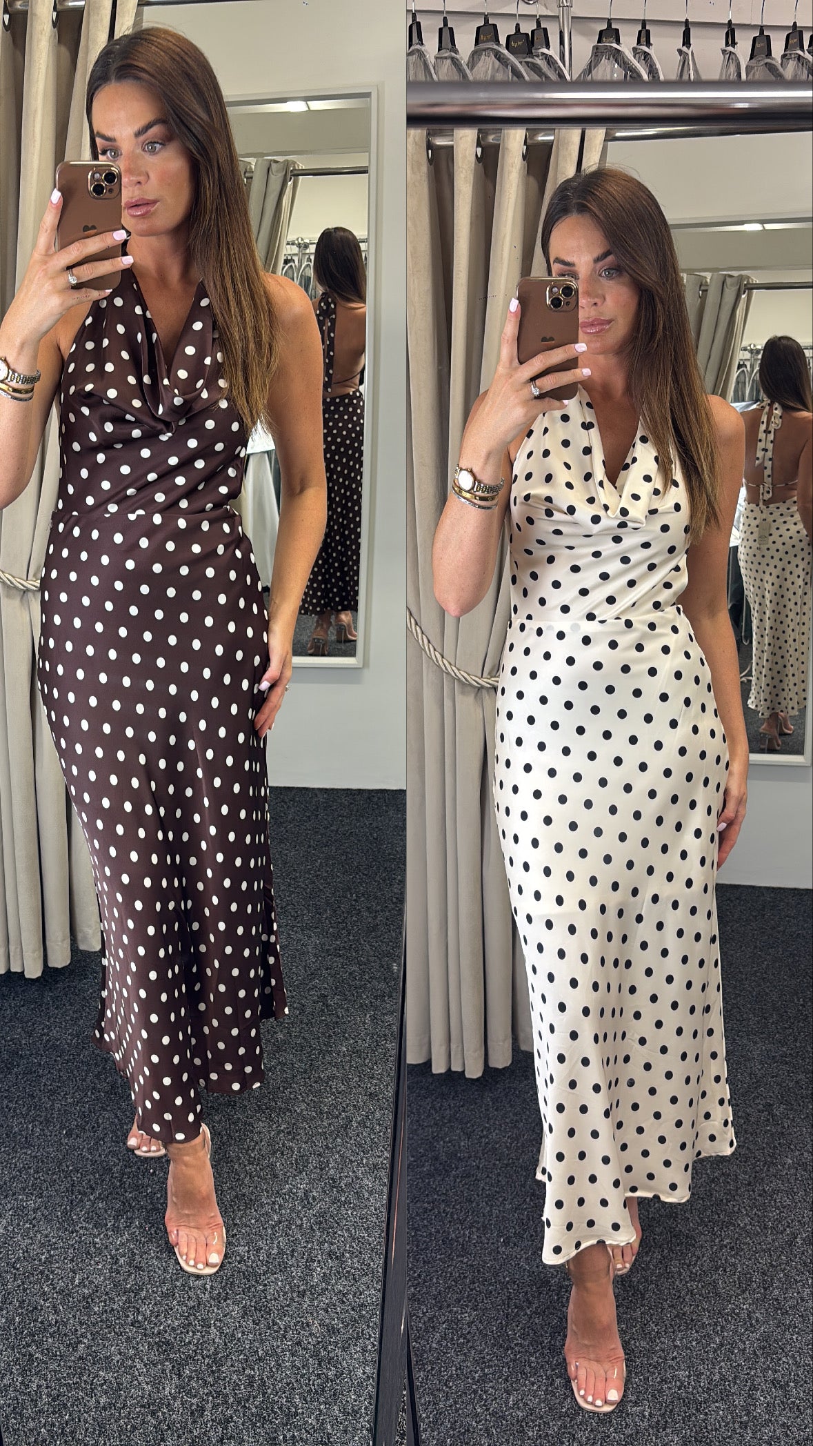 Dotty dress