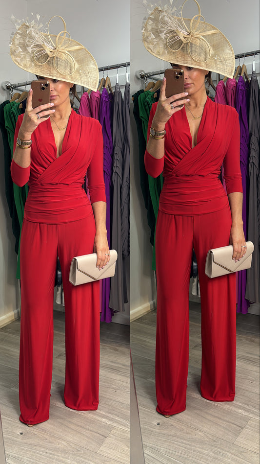 Atom red jumpsuit