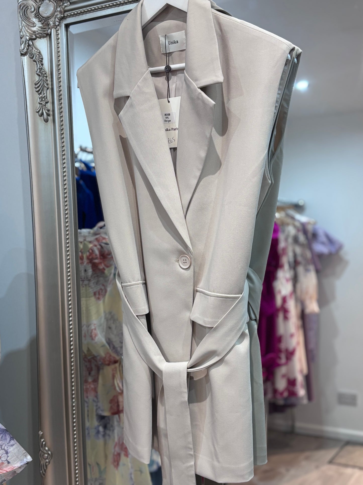 Sax blazer dress