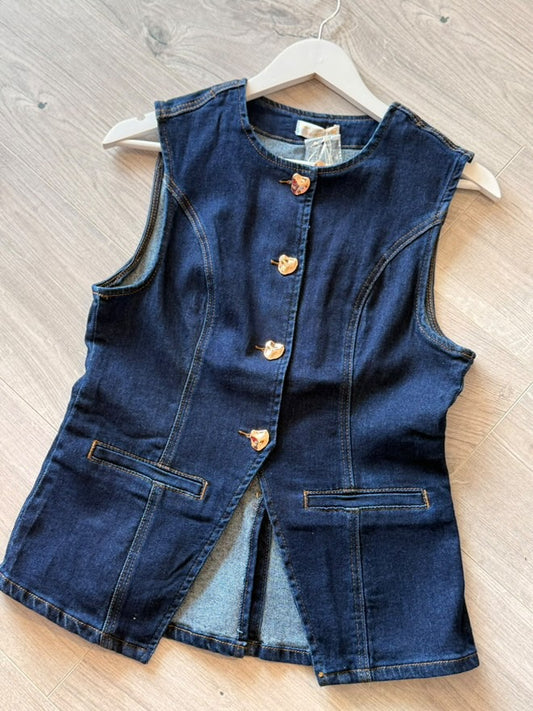 Denim Dolly waistcoat