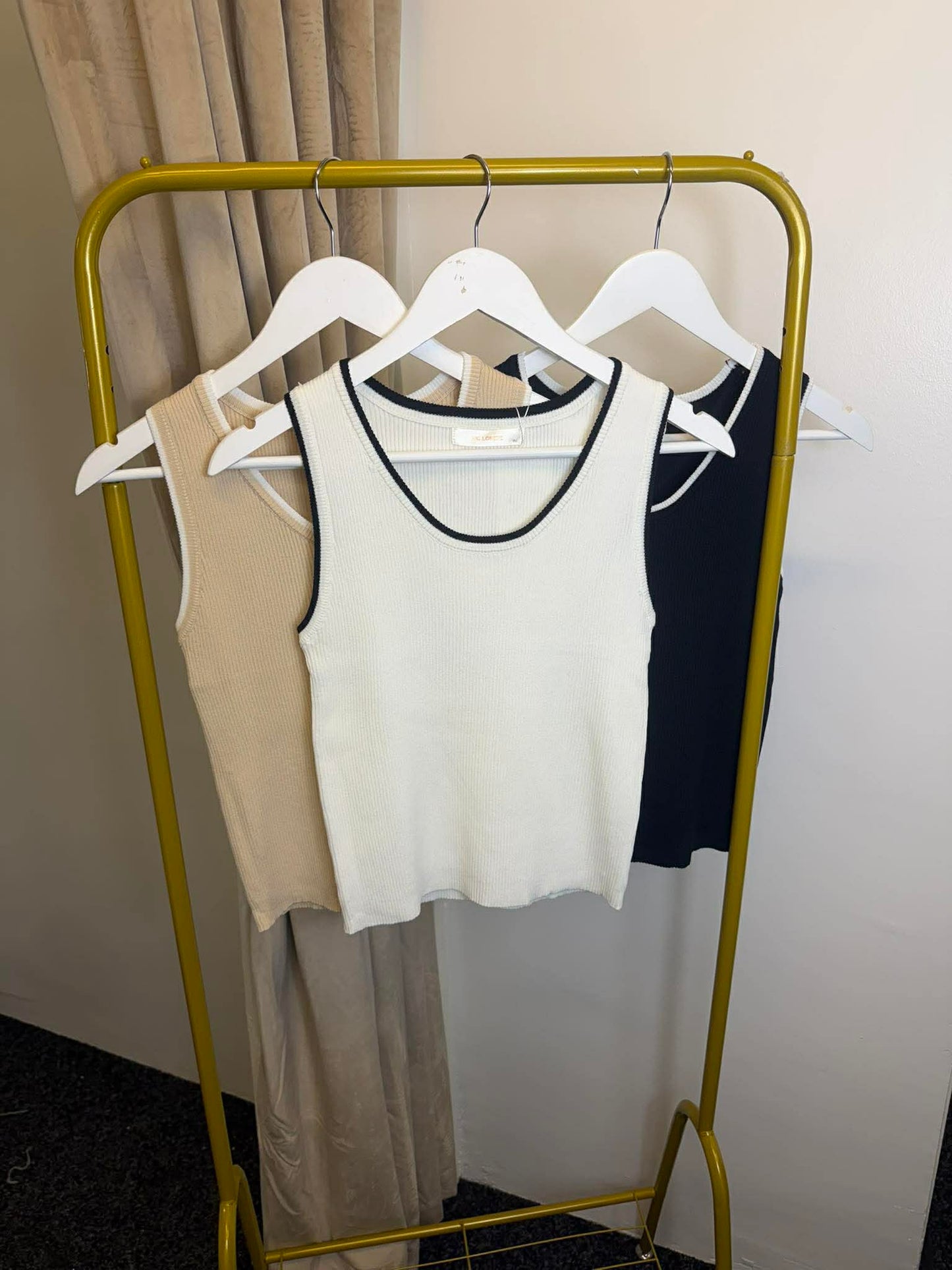 Simone vest tops